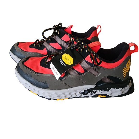 New Balance Men\'s Fresh Foam 850 All Terrain Sneaker Shoes Neo Flame Black main image 8